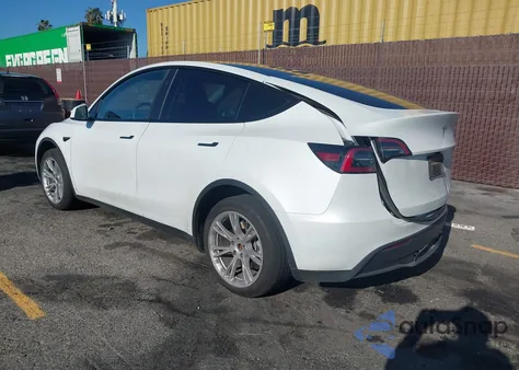 2024 Tesla Model Y Long Range Dual Motor All-Wheel Drive/Rwd from USA, damaged, VIN 7SAYGDED0RF003127